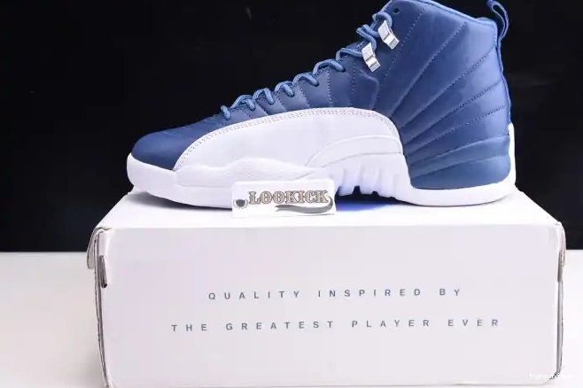 HYPE Retro Stone Jordan Air 12 Blue 130690-404 0519
